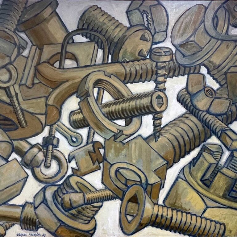 imagen de tornillos y tuercas