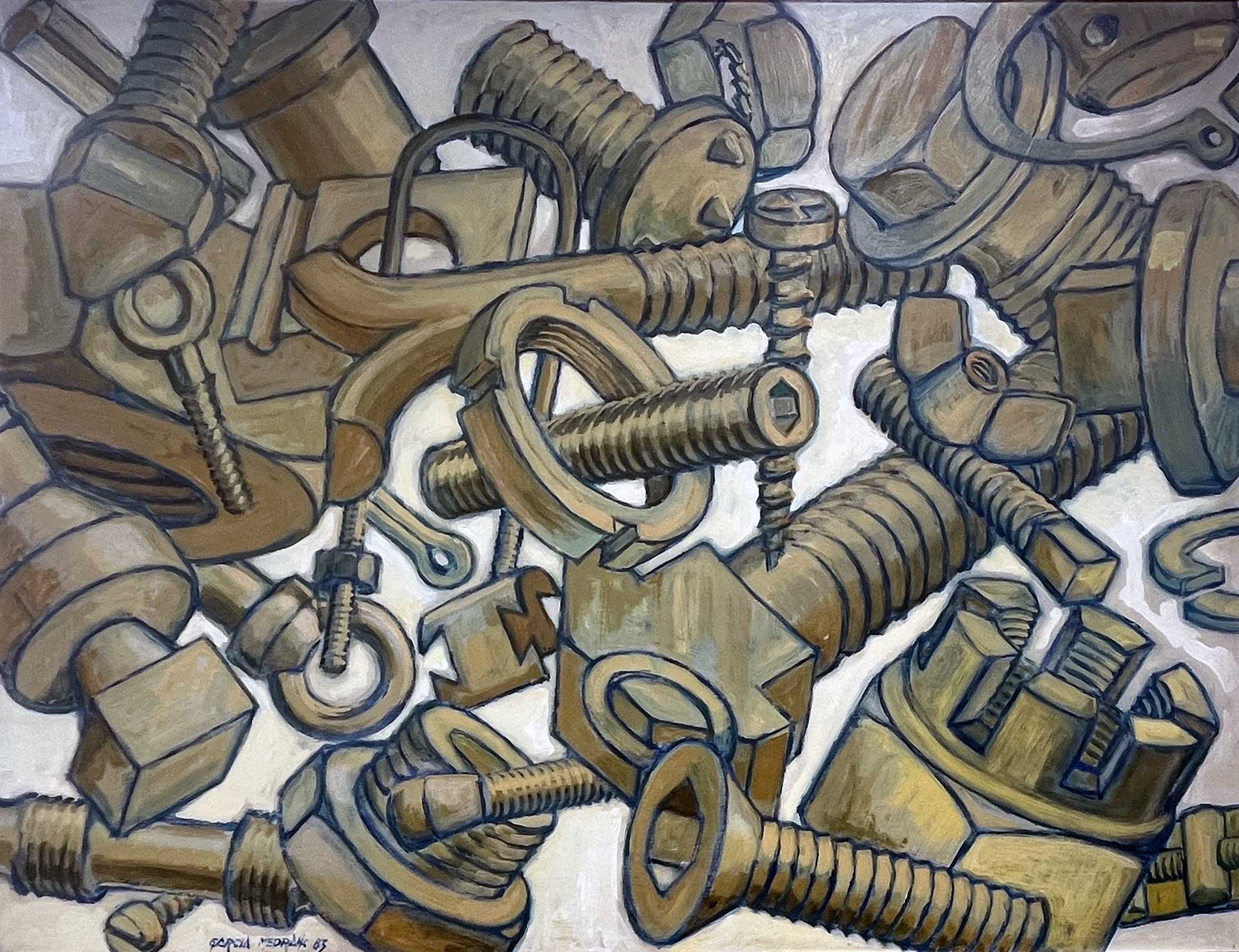 imagen de tornillos y tuercas